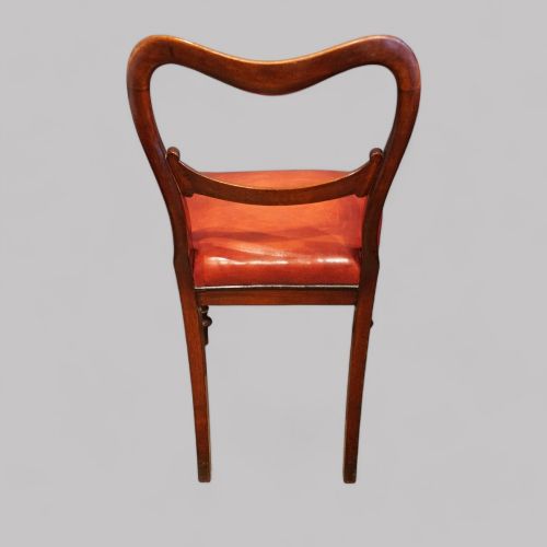 fig 3. Set of 8 mahogany George IV dining chairs