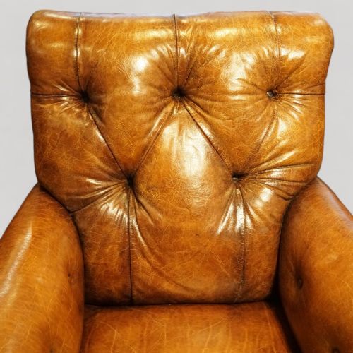 fig 2. Victorian leather club chair