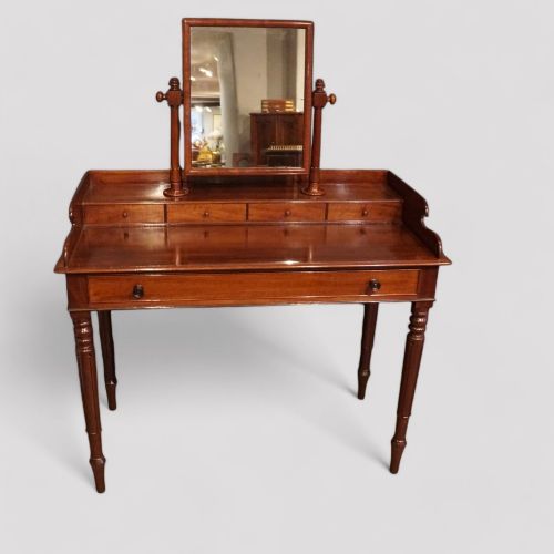 William IV Mahogany Dressing Table