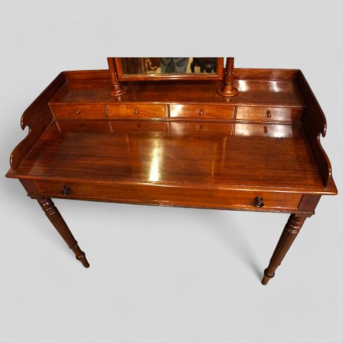 fig 8. William IV mahogany dressing table