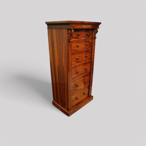fig 1. Victorian rosewood Wellington chest
