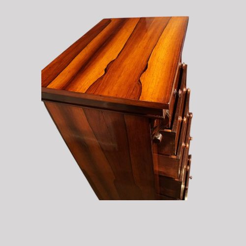 fig 8. Victorian rosewood Wellington chest
