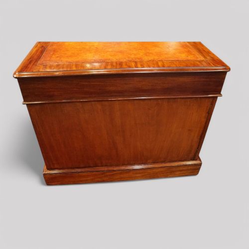 fig 7. Victorian mahogany partners desk