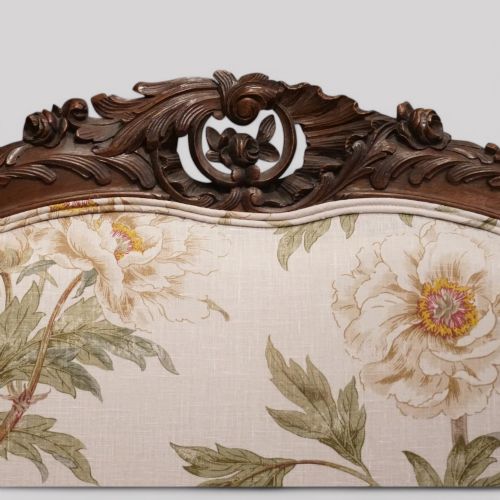 fig 3. Edwardian French walnut settee