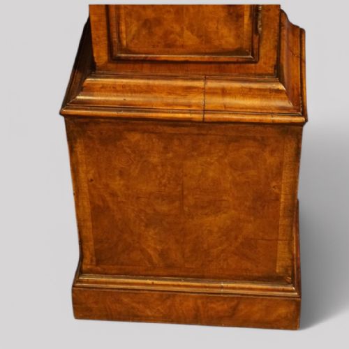 fig 3. Edwardian walnut grandmother clock