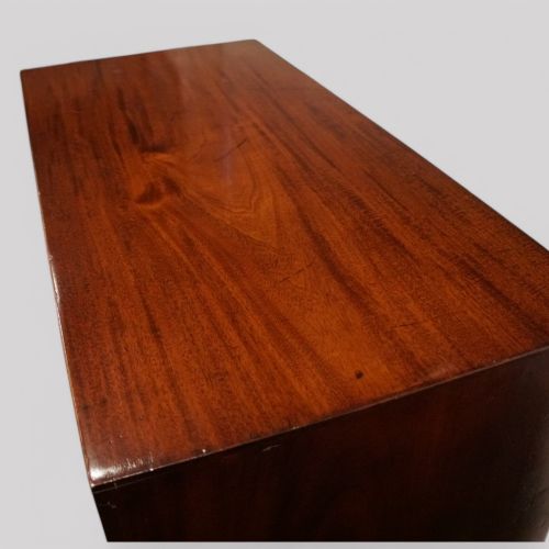 fig 9. Victorian mahogany military chest