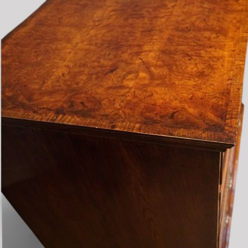 fig 3. George II burr elm chest