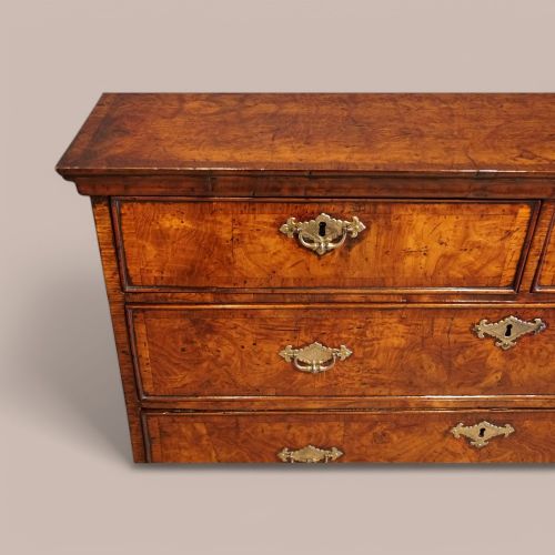 fig 5. George II burr elm chest