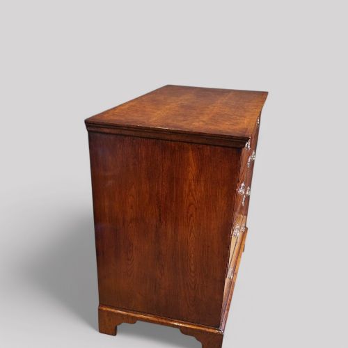 fig 6. George II burr elm chest
