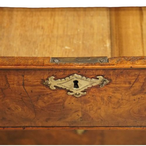 fig 9. George II burr elm chest