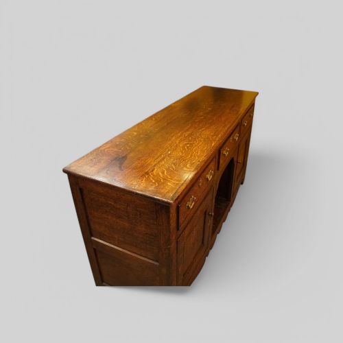 fig 2. Antique oak dog kennel dresser