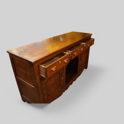 fig 3. Antique oak dog kennel dresser
