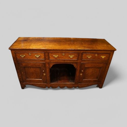 fig 6. Antique oak dog kennel dresser
