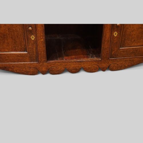 fig 7. Antique oak dog kennel dresser