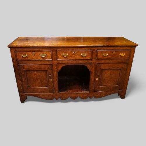 fig 8. Antique oak dog kennel dresser