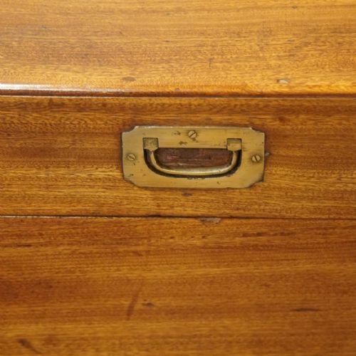 fig 7. Victorian camphor wood campaign chest