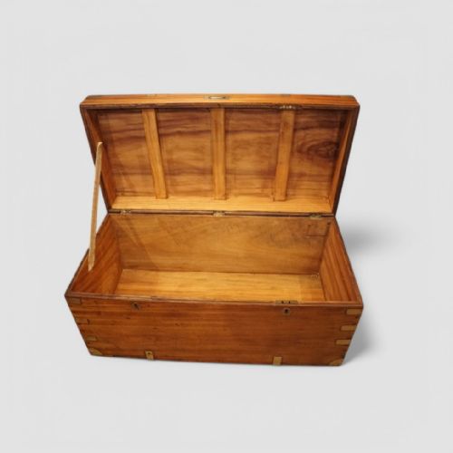 fig 8. Victorian camphor wood campaign chest