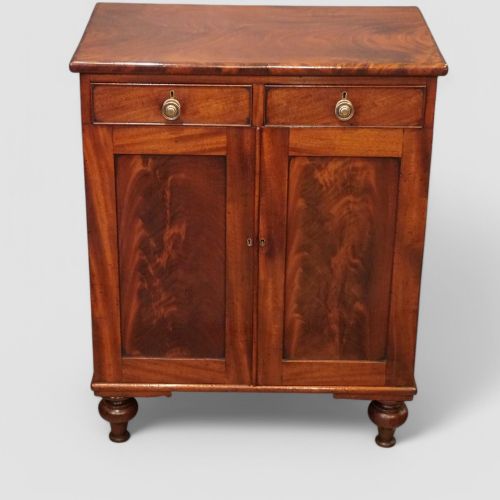 fig 2. Small Victorian mahogany sideboard