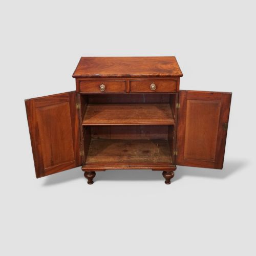 fig 3. Small Victorian mahogany sideboard