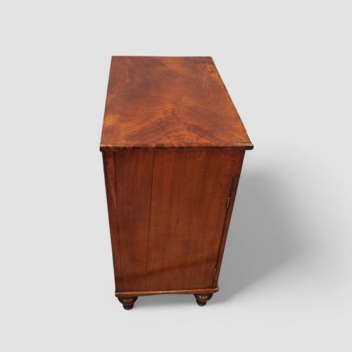 fig 6. Small Victorian mahogany sideboard