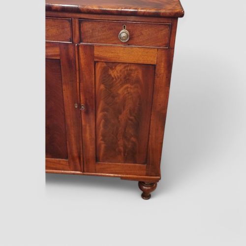 fig 7. Small Victorian mahogany sideboard