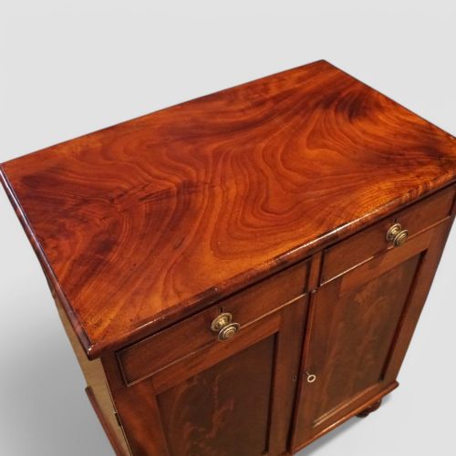 fig 8. Small Victorian mahogany sideboard