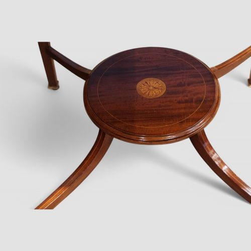 fig 5. Edwardian mahogany envelope card table