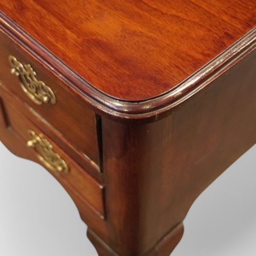 fig 1. George II red walnut lowboy