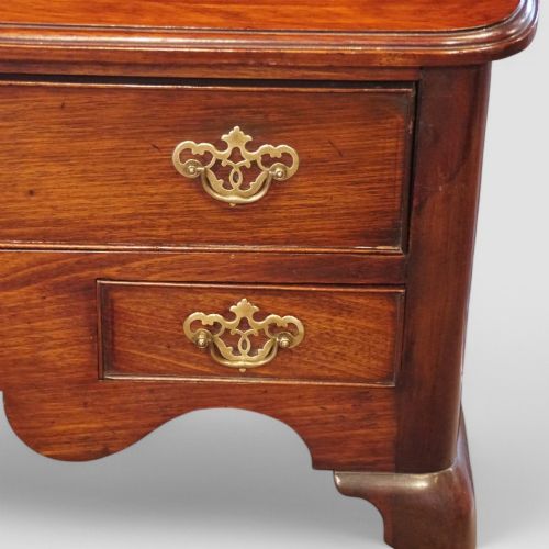 fig 2. George II red walnut lowboy