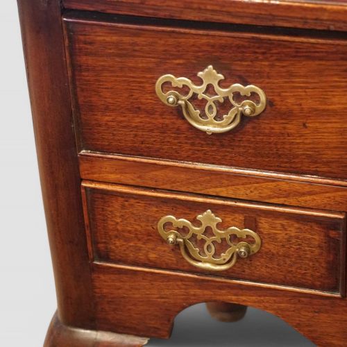 fig 3. George II red walnut lowboy