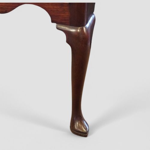 fig 4. George II red walnut lowboy