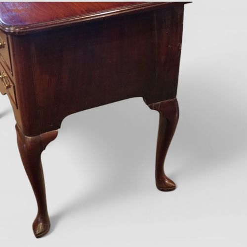 fig 5. George II red walnut lowboy