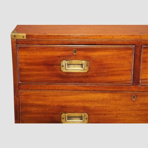 fig 5. Victorian teak campaign chest