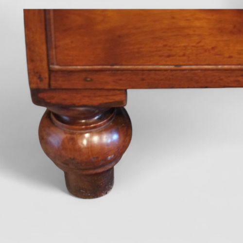 fig 6. Victorian teak campaign chest