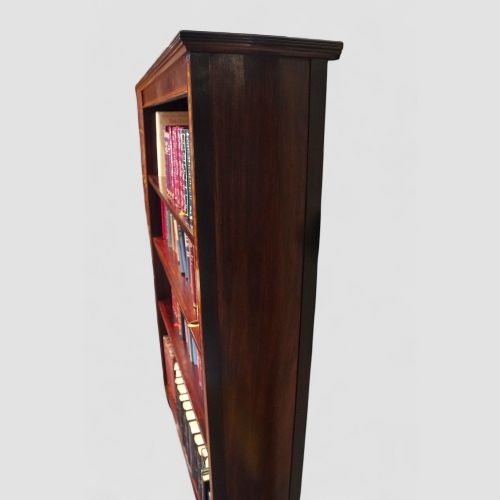 fig 7. Edwardian inlaid open bookcase