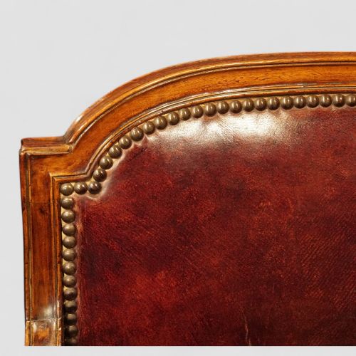 fig 6. Pair of Edwardian walnut desk chairs