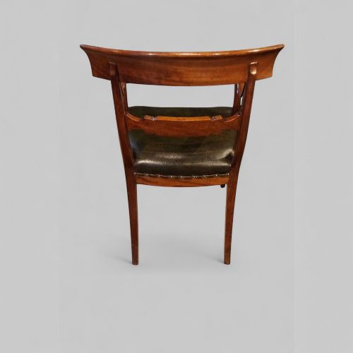 fig 5. Set of 10 William IV mahogany dining chairs