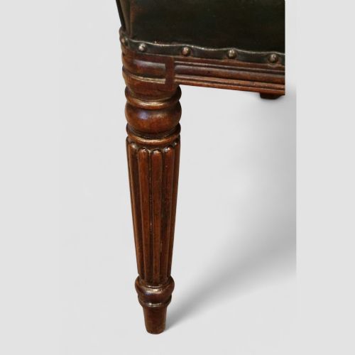 fig 8. Set of 10 William IV mahogany dining chairs