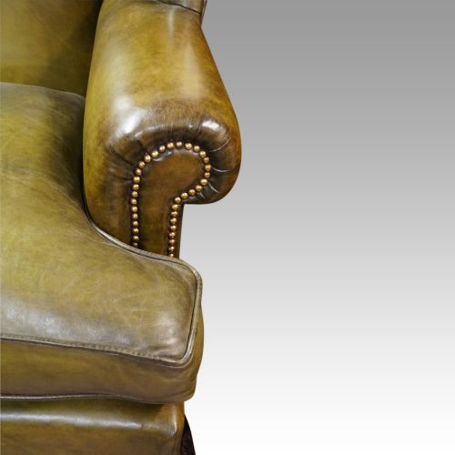 fig 2. Pair of Antique Irish Wingchairs