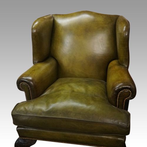 fig 5. Pair of Antique Irish Wingchairs