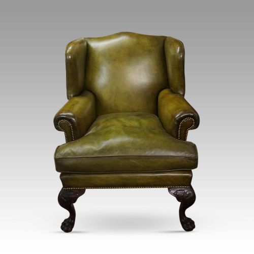 fig 8. Pair of Antique Irish Wingchairs