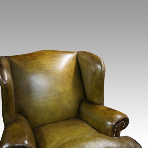 fig 10. Pair of Antique Irish Wingchairs