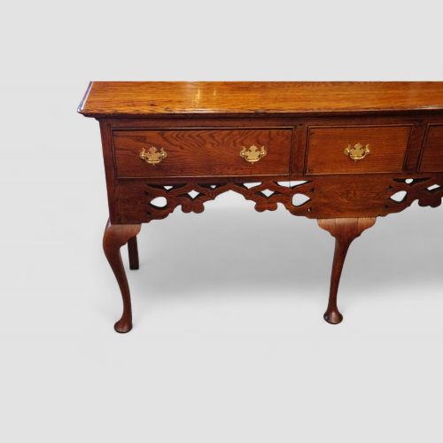fig 6. Edwardian golden oak dresser base
