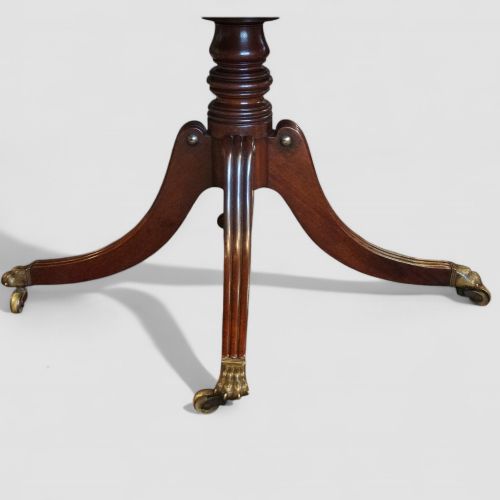 fig 1. Regency mahogany drum table