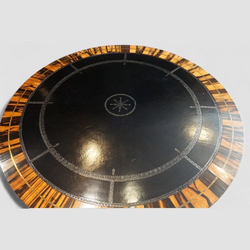 fig 5. Regency mahogany drum table