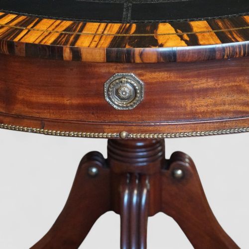 fig 7. Regency mahogany drum table