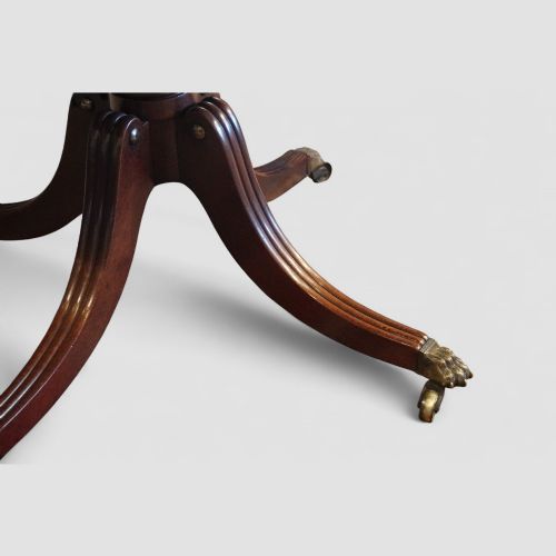 fig 9. Regency mahogany drum table