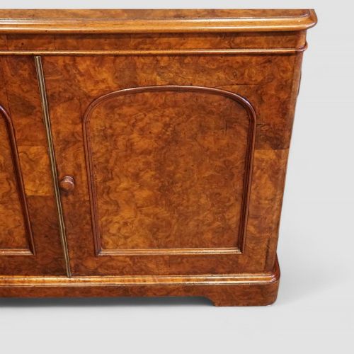 fig 2. Victorian burr walnut side cabinet