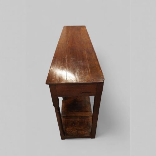fig 6. Antique Oak pot board Dresser Base