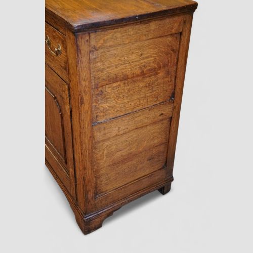 fig 3. Antique oak cupboard dresser base